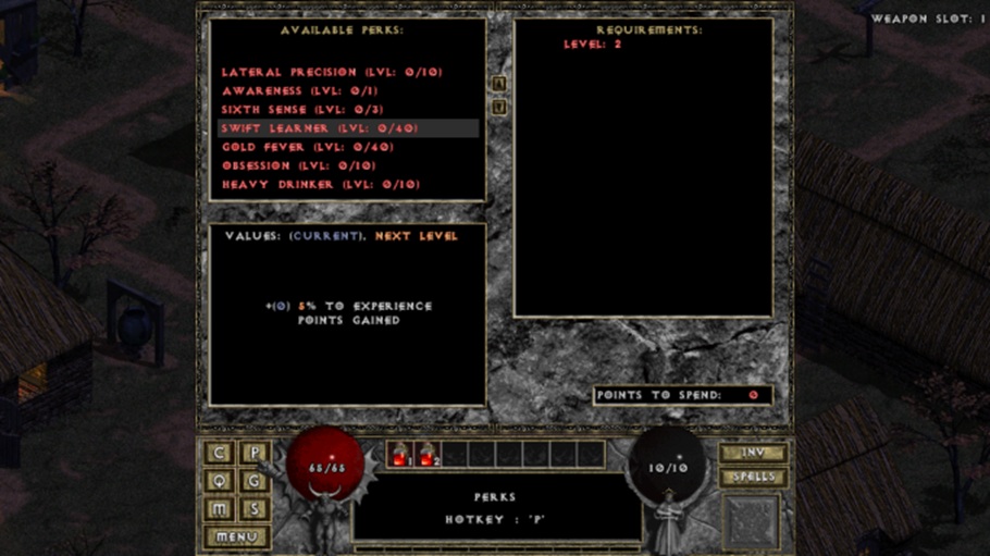  Помимо 29 в целом пересекающихся и зачастую похожих классов персонажей, The Hell предлагает прорву вот таких вот спорных скиллов и это лишь одна из немногих причин по которой я настоятельно рекомендовал бы обходить модификаци стороной как минимум тем, кто оригинальную игру ещё не прошёл. 